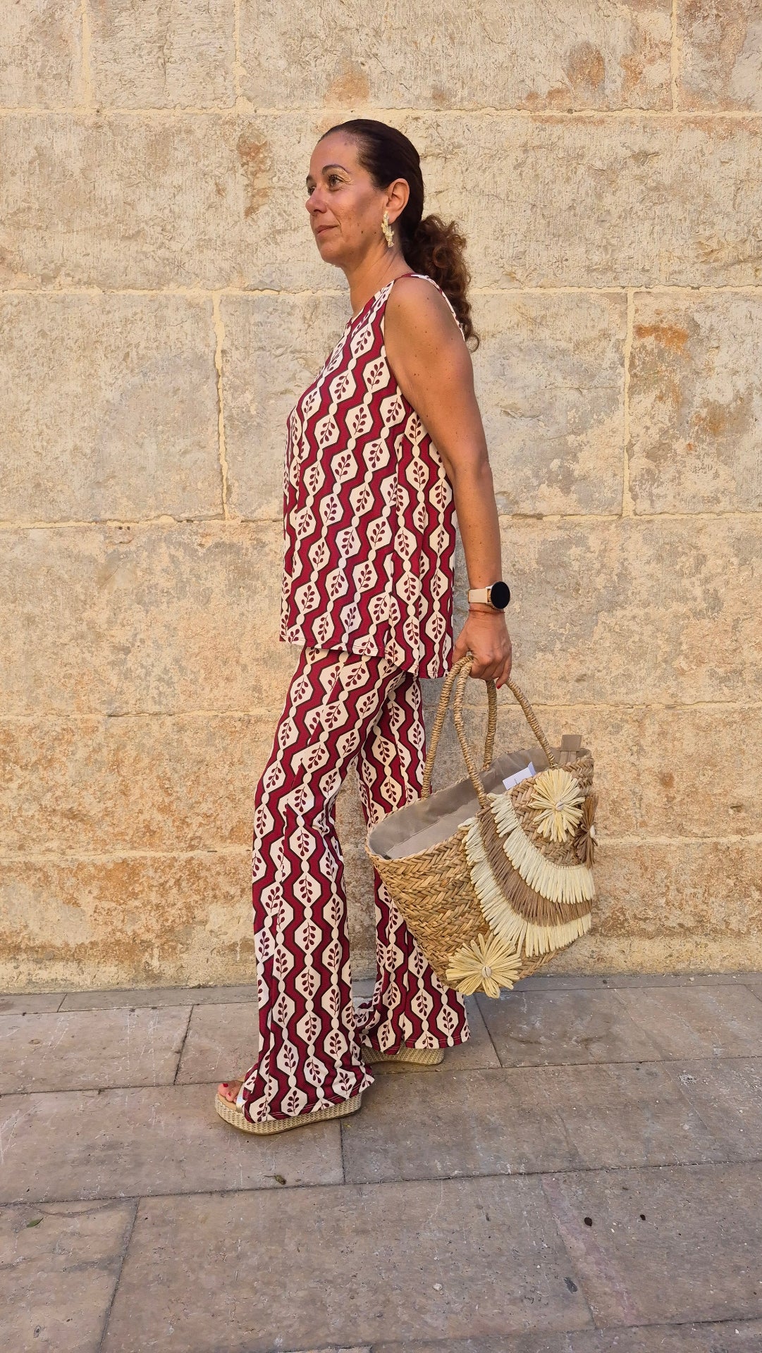 Conjunto Punto Seda HOJAS