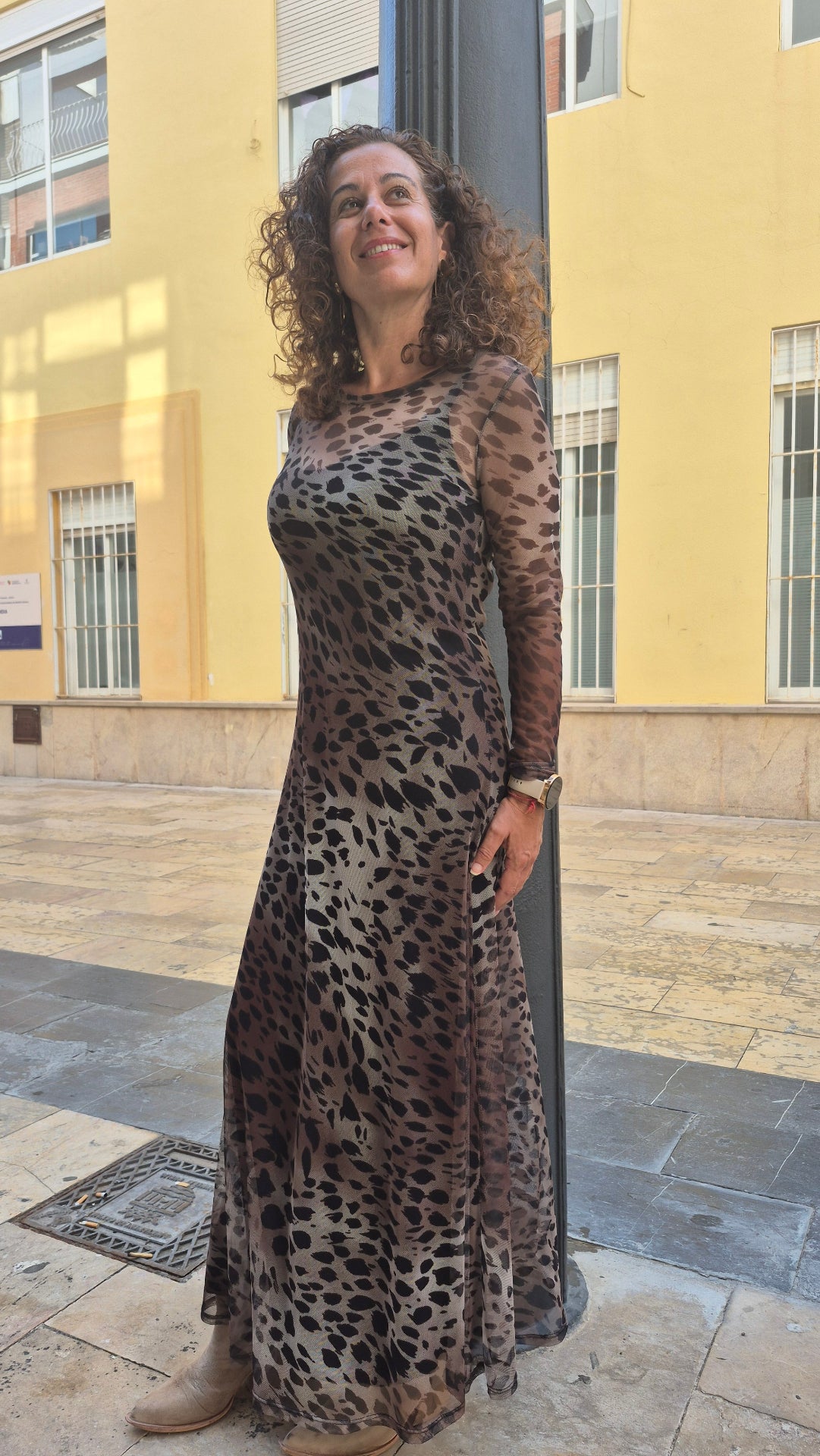 Vestido Animal Print GASA