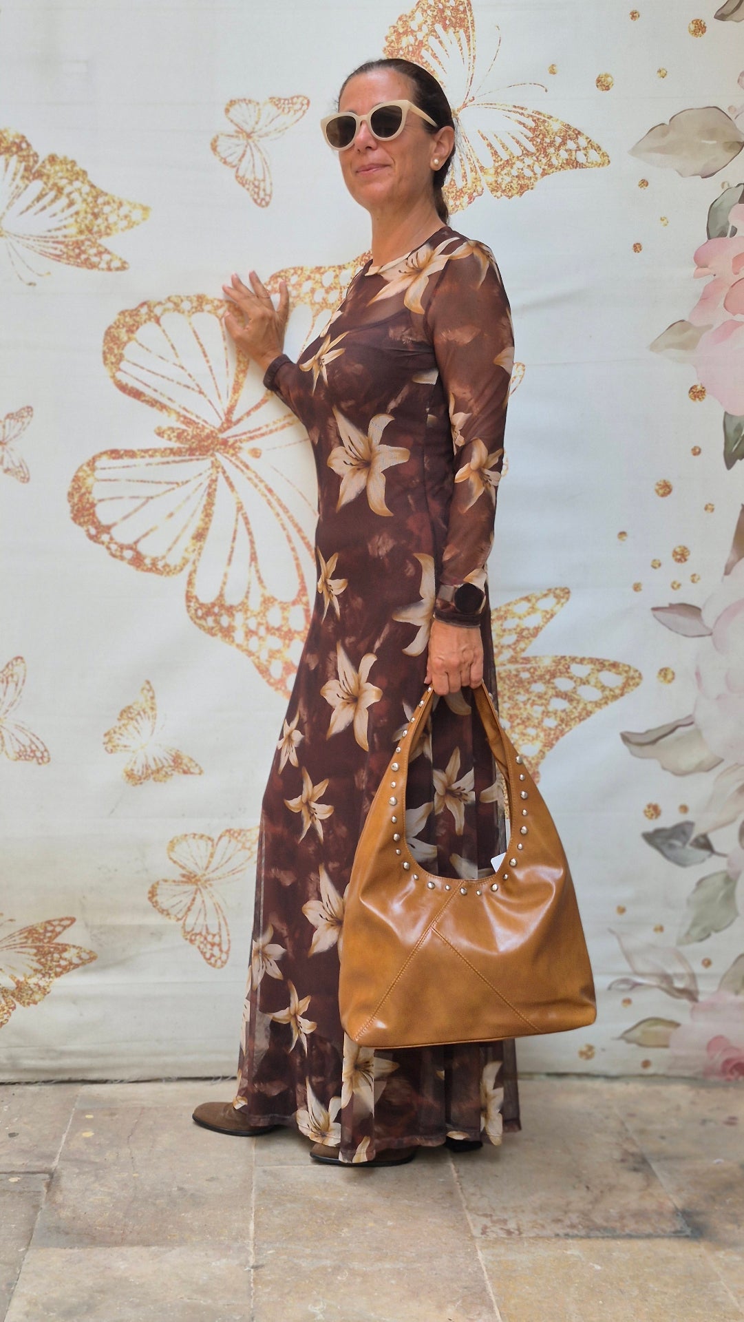 Vestido Flores GASA