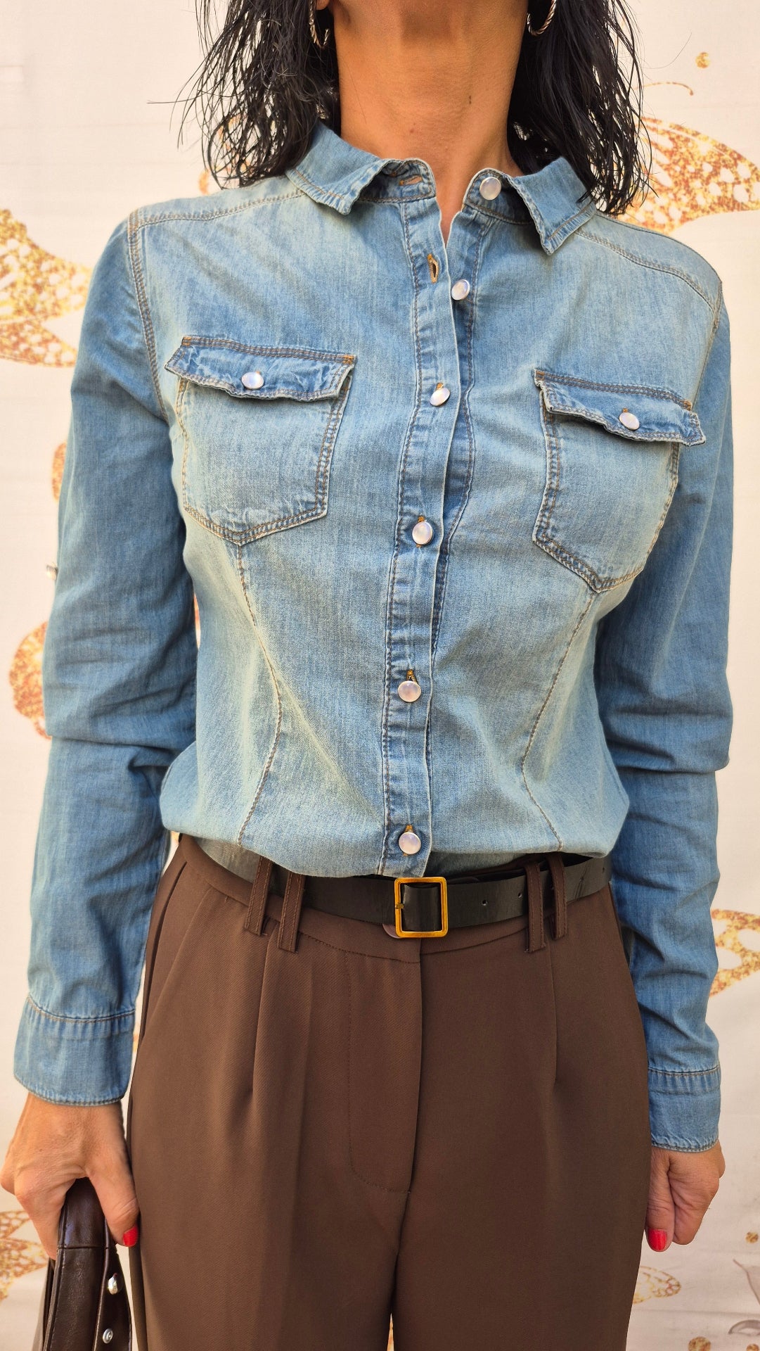 CAMISA VAQUERA DENIM