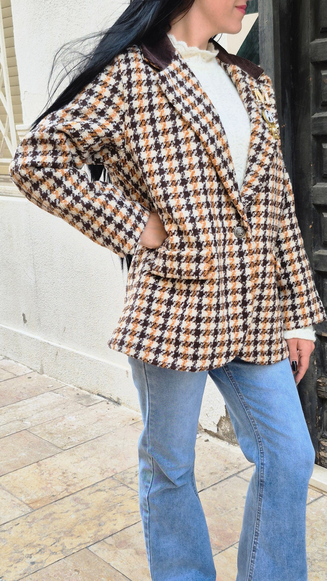 CHAQUETA PATA DE GALLO