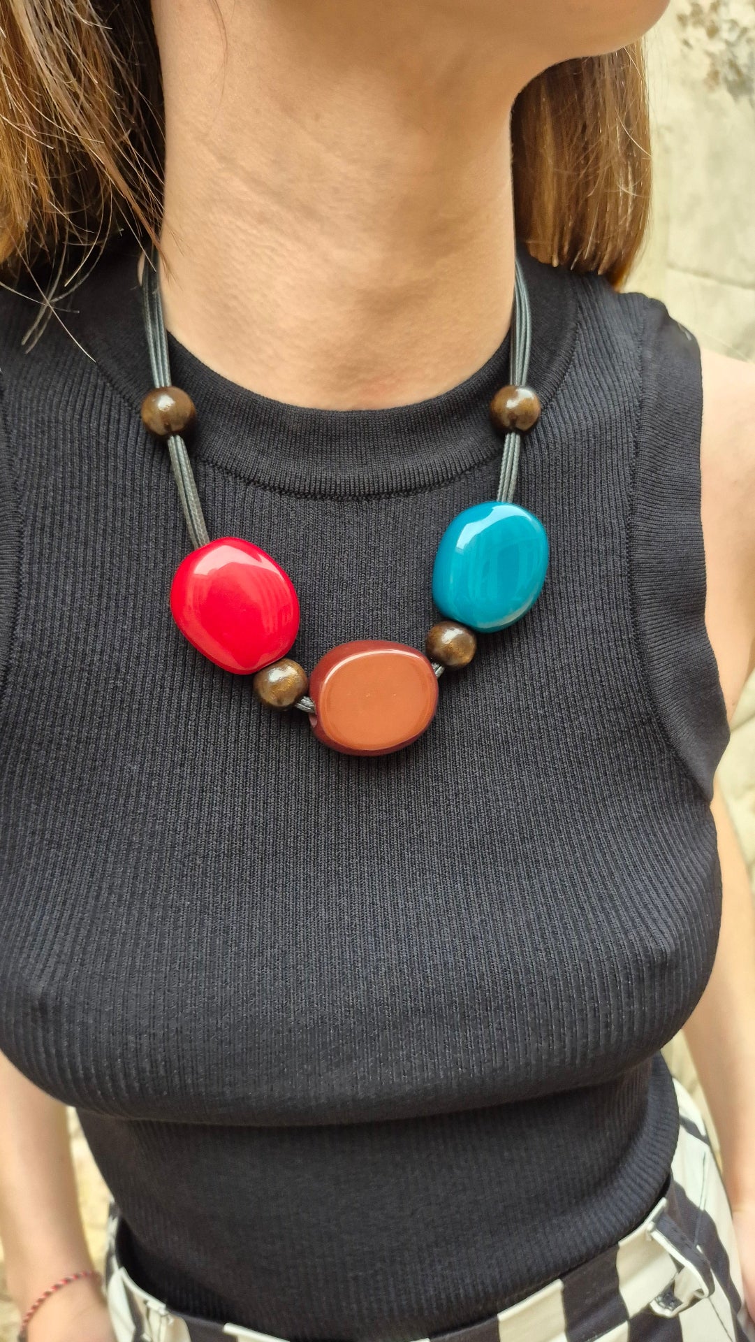 COLLAR PIEDRAS COMBINADO