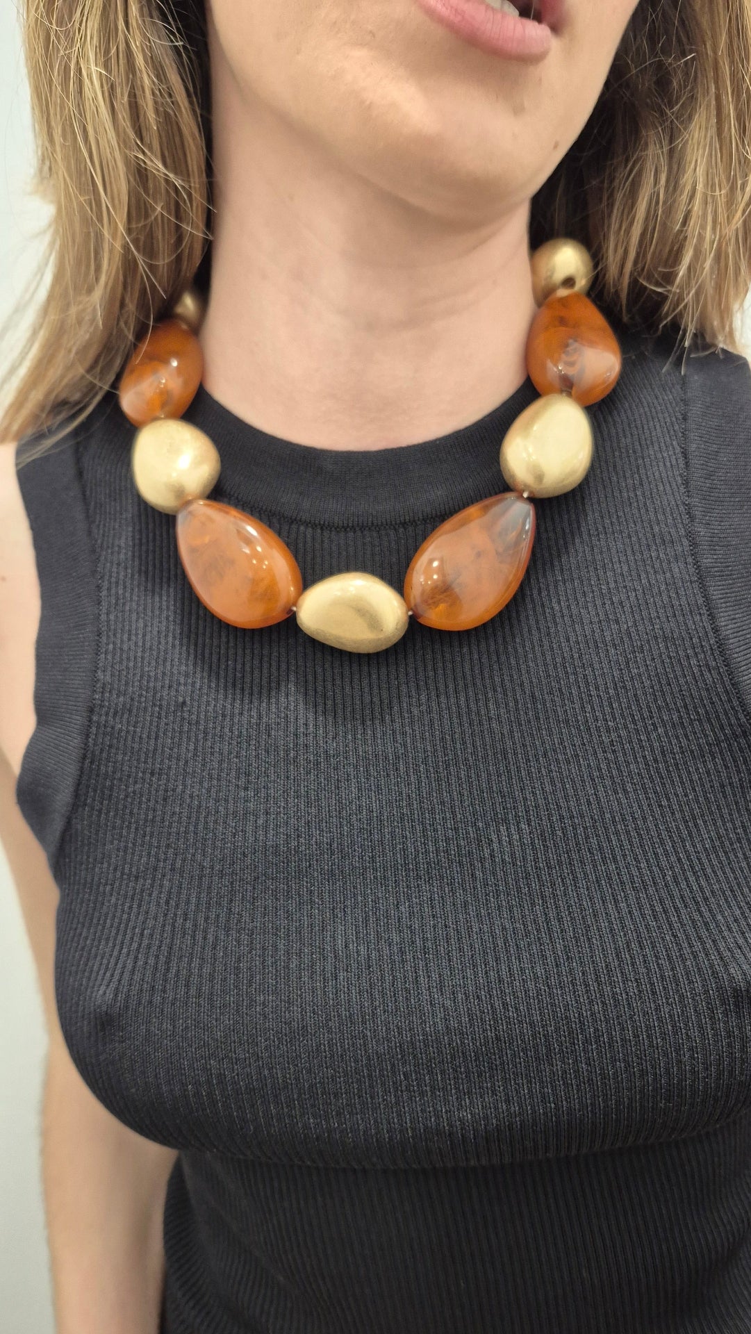 COLLAR PIEDRAS AMBAR