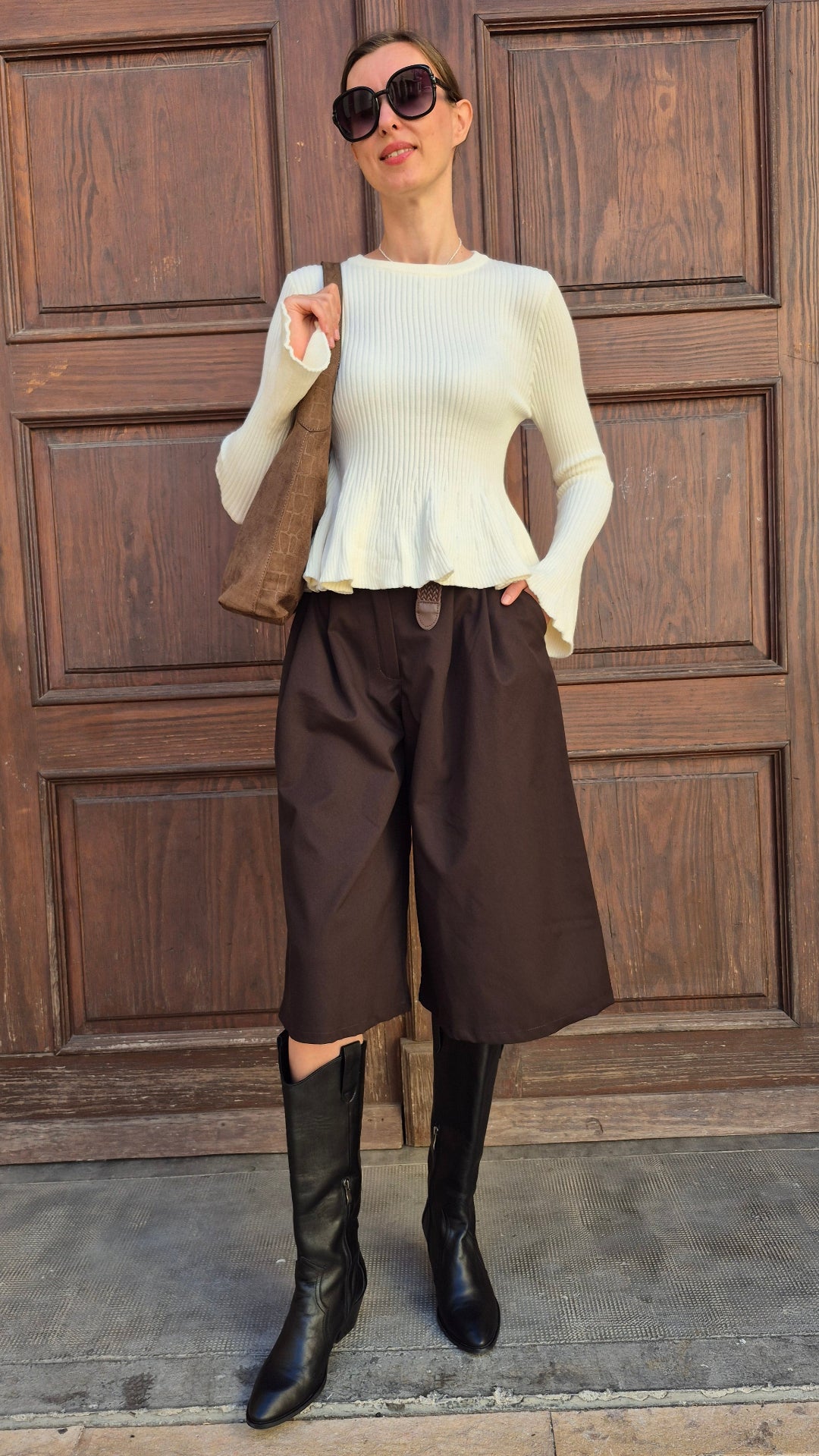 BERMUDAS TUARET (MARRÓN)