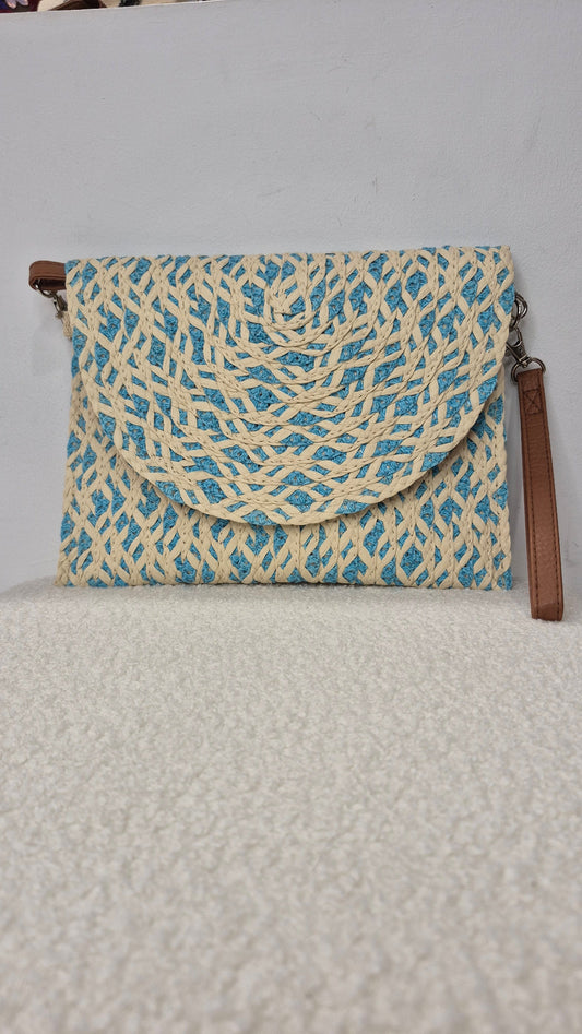 BOLSO de mano RAFIA