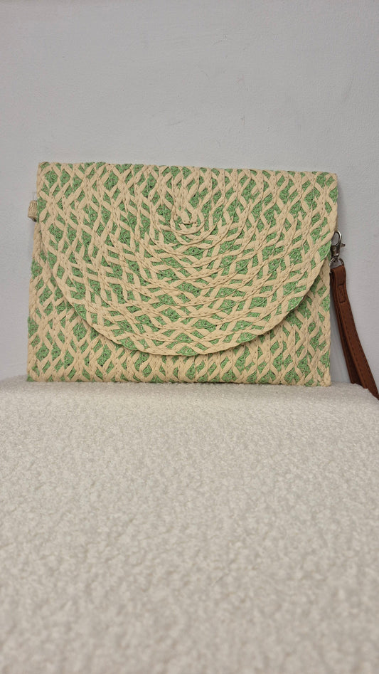 BOLSO de mano RAFIA
