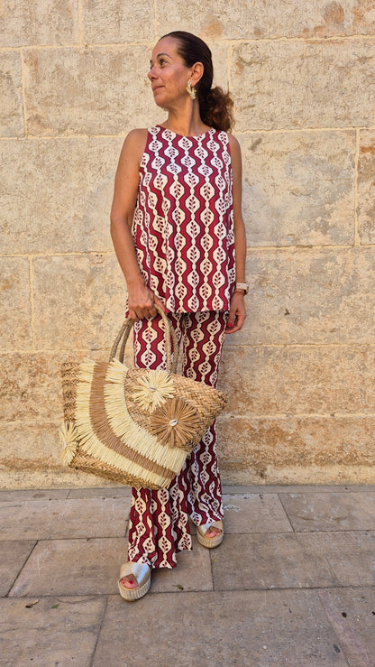Conjunto Punto Seda HOJAS