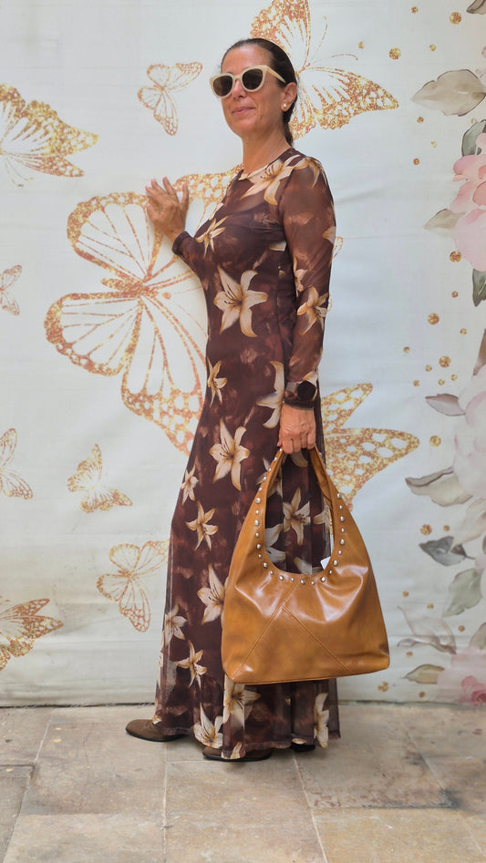 Vestido Flores GASA