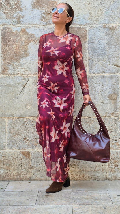 Vestido Flores GASA