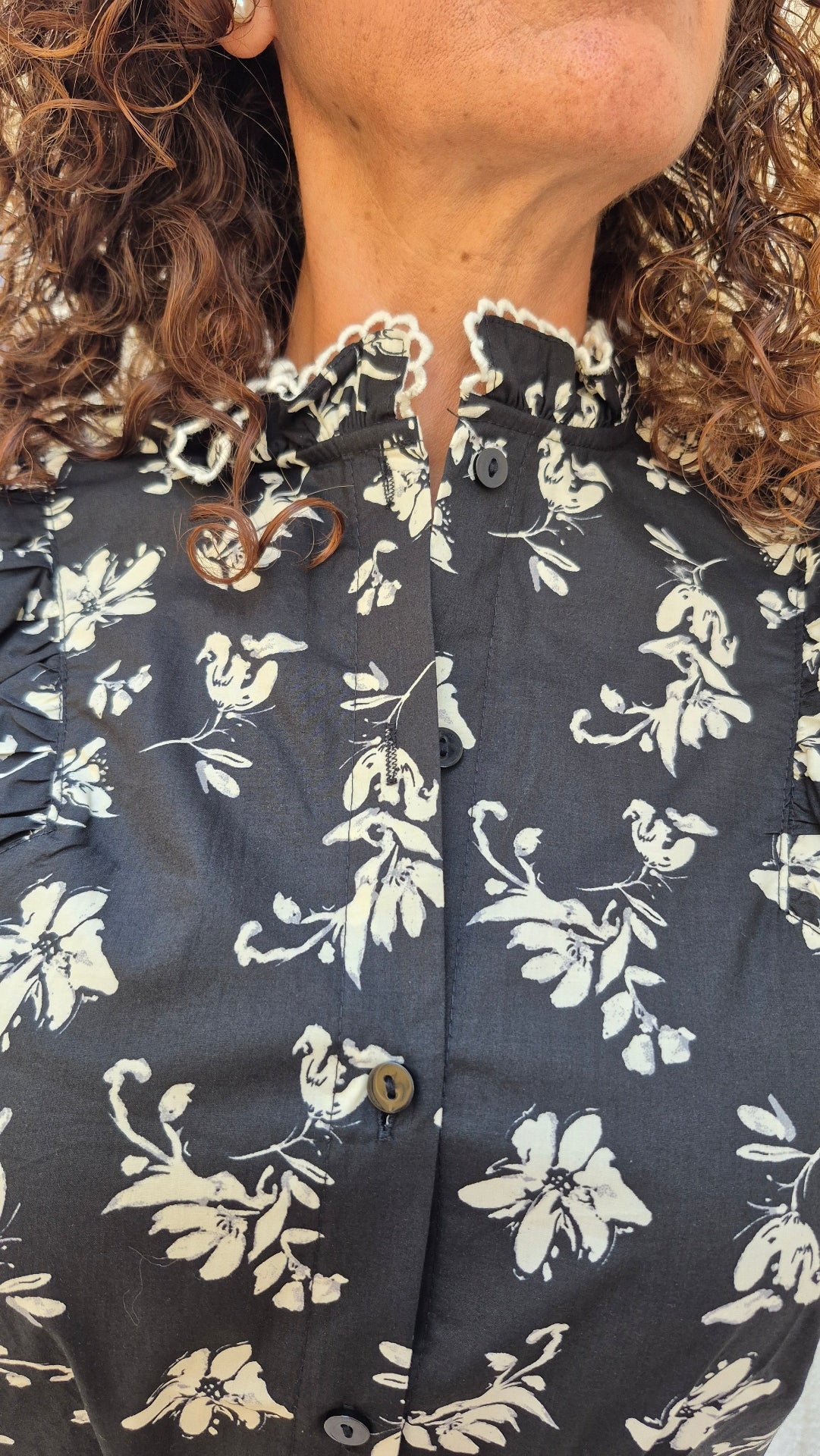 CAMISA ESTAMPADA FLORES
