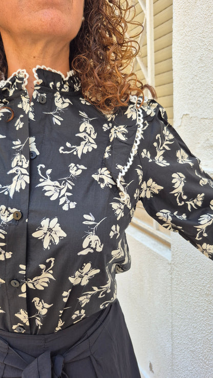 CAMISA ESTAMPADA FLORES