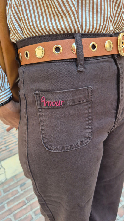 CINTURON TACHAS FINO