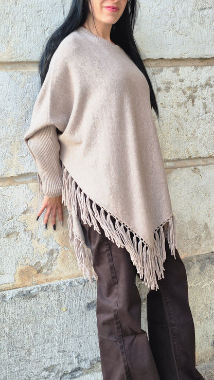 JERSEY PONCHO FLECOS