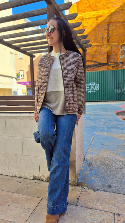 CHAQUETA CUADROS VICHY