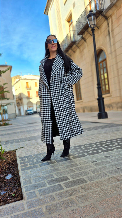 ABRIGO PATA DE GALLO