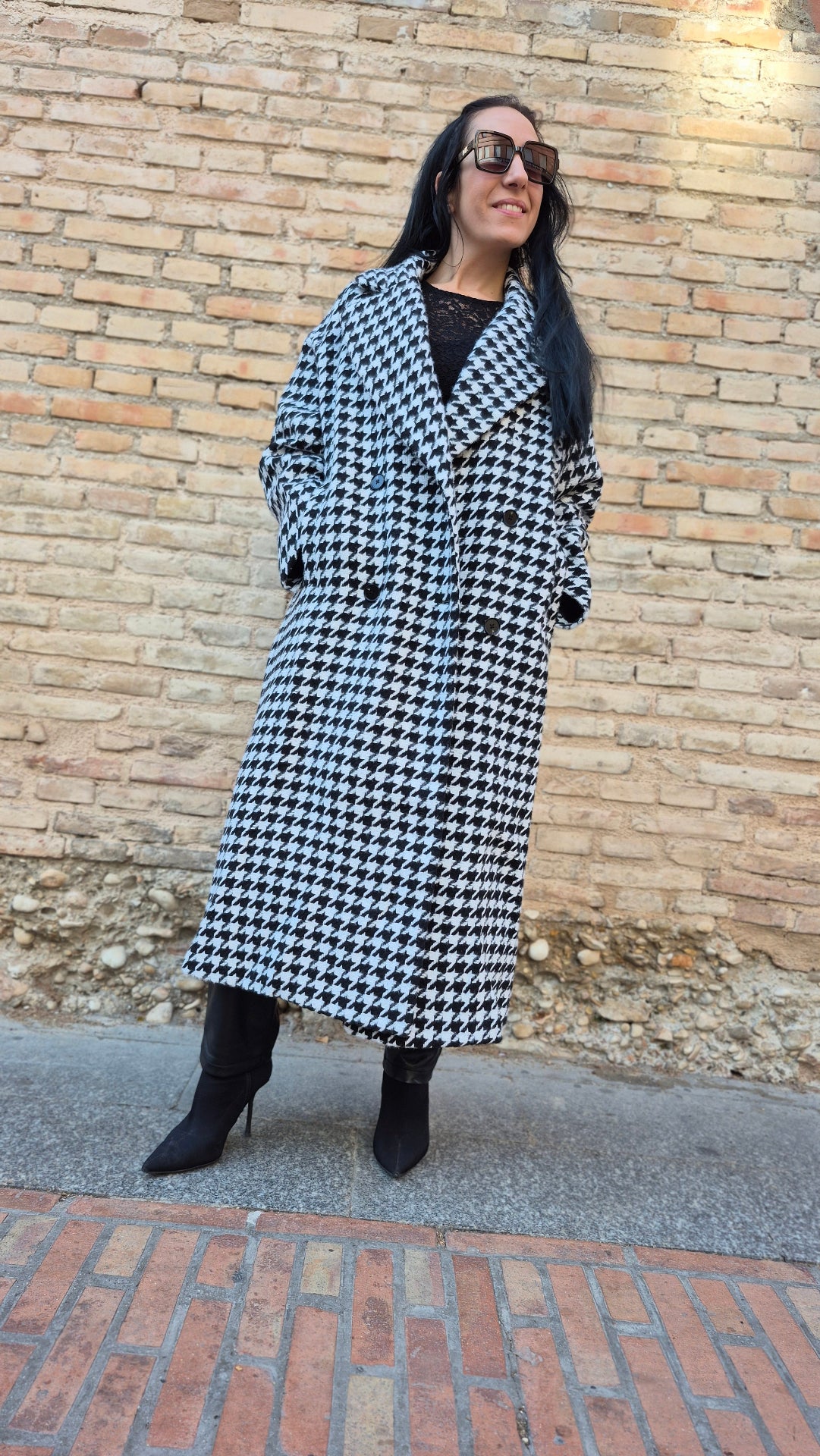 ABRIGO PATA DE GALLO