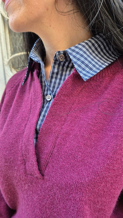 JERSEY CUELLO CAMISA