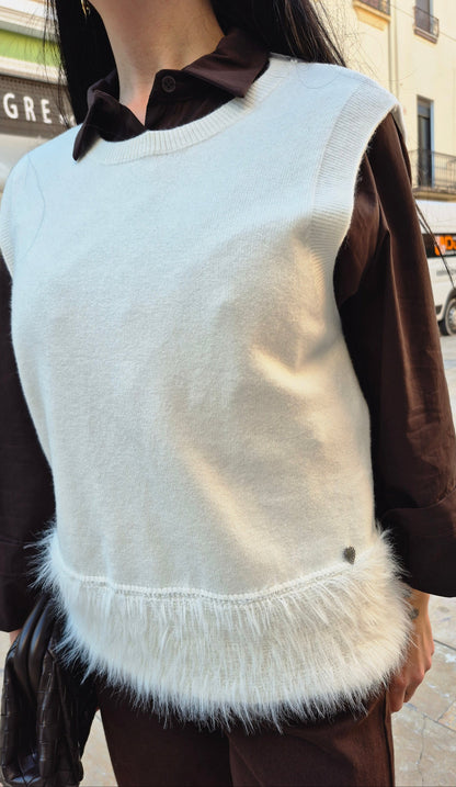 CHALECO PELO VANITY