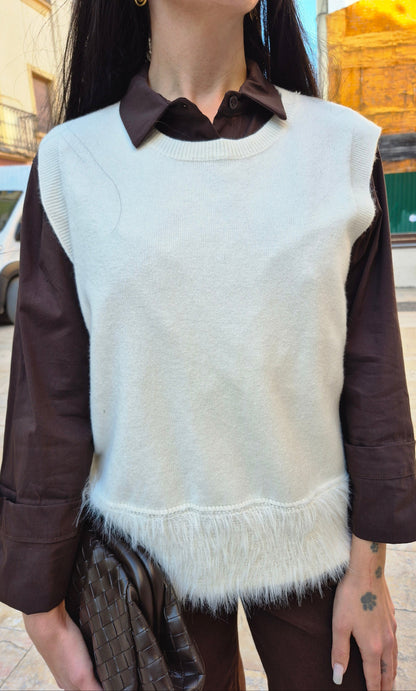 CHALECO PELO VANITY