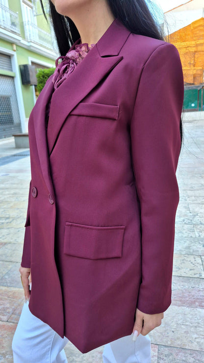 BLAZER BURDEOS