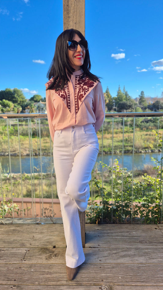 CAMISA BORDADA CARLOTA