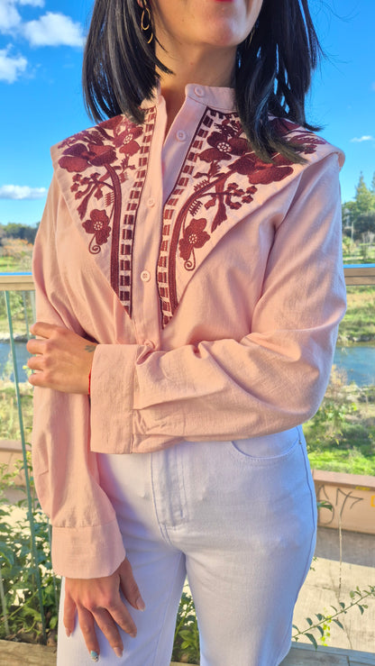 CAMISA BORDADA CARLOTA