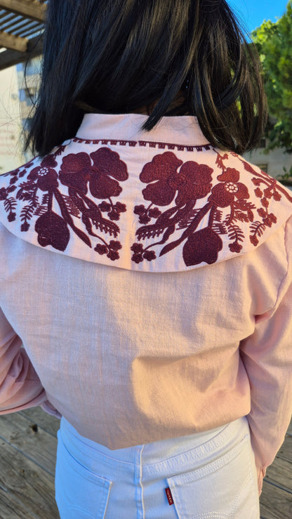 CAMISA BORDADA CARLOTA