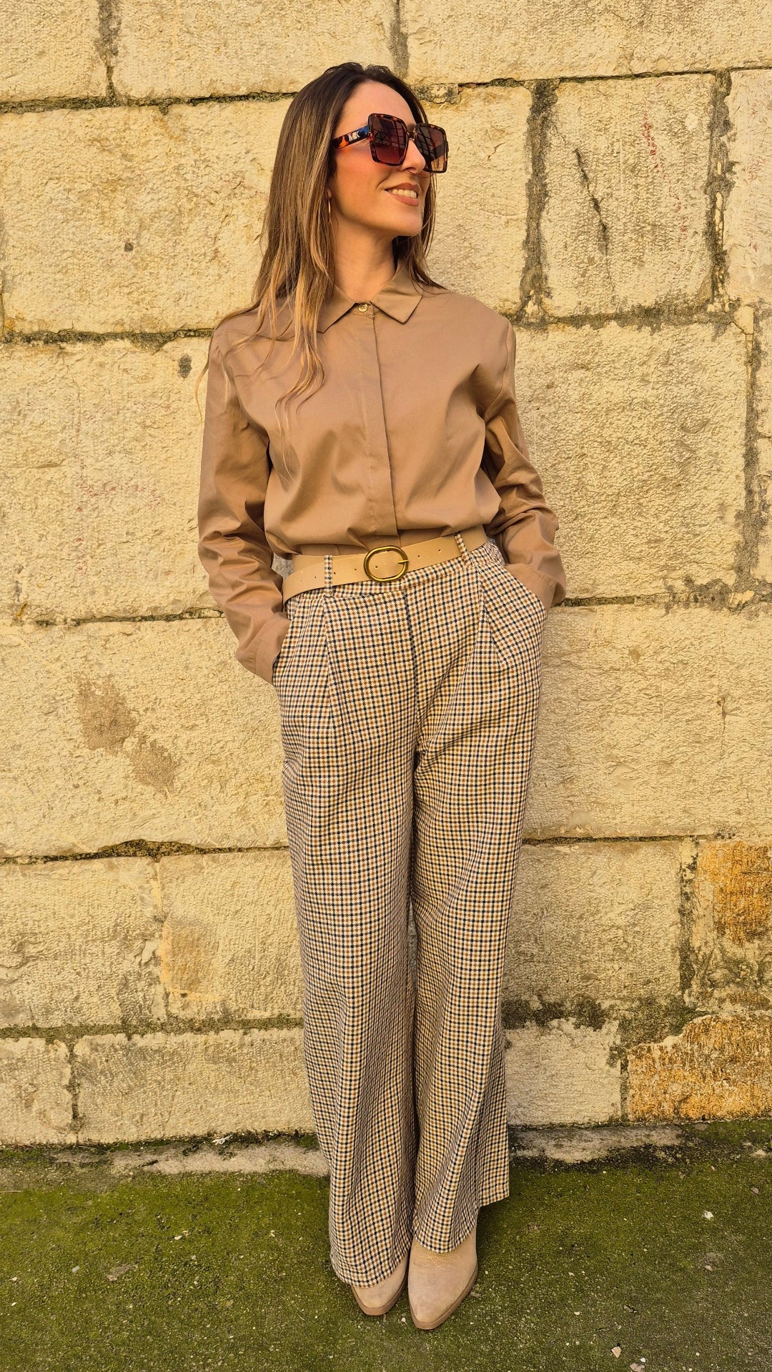 CAMISA BASICA CAMEL