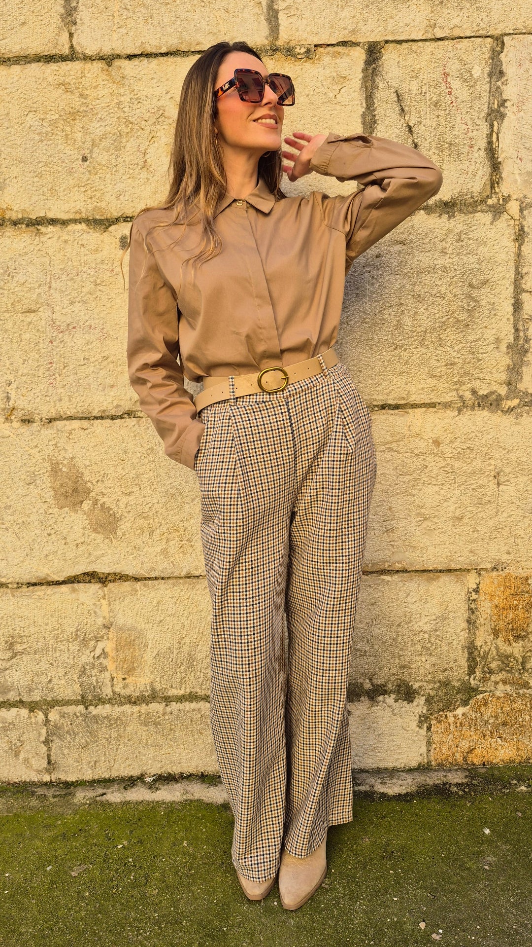 CAMISA BASICA CAMEL