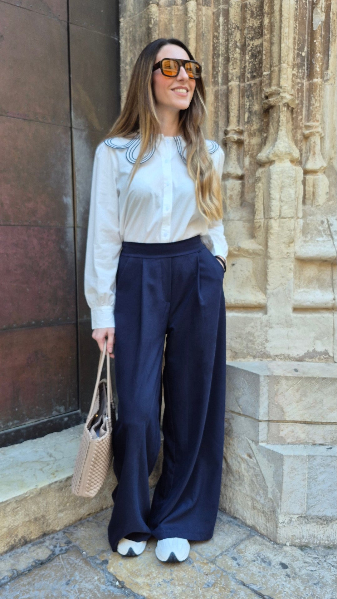 PANTALON SASTRE AZUL