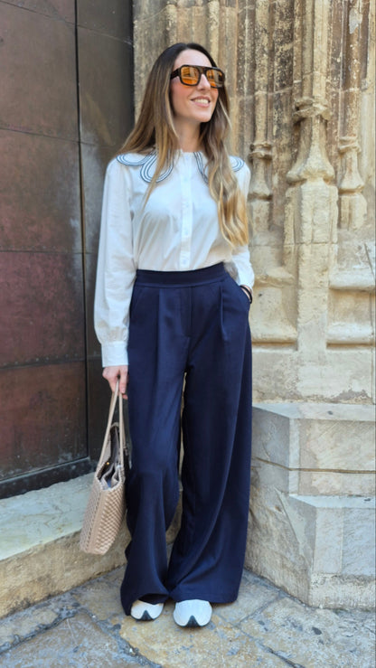 PANTALON SASTRE AZUL