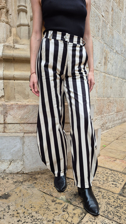 PANTALON BALLON RAYAS