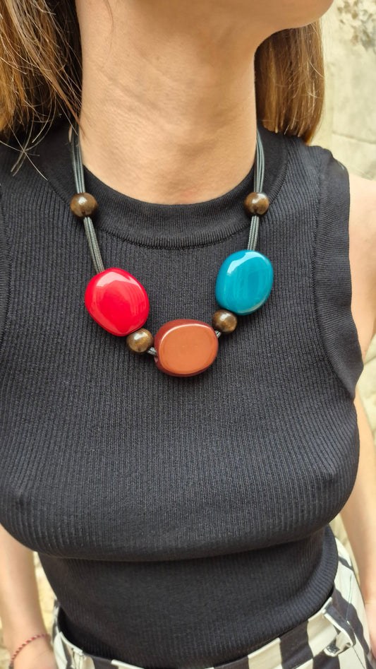 COLLAR PIEDRAS COMBINADO