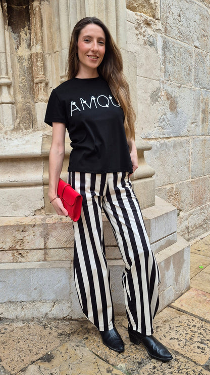 PANTALON BALLON RAYAS