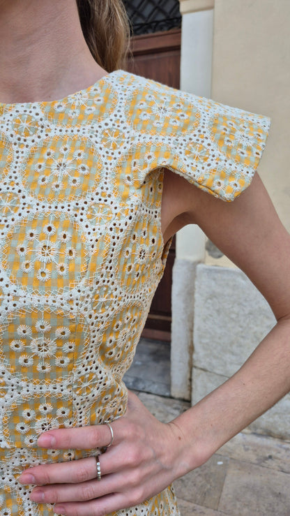 VESTIDO BROCADO COVADONGA