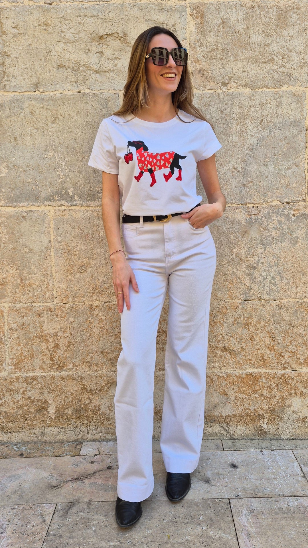 CAMISETA DOGGY DIAMANTE