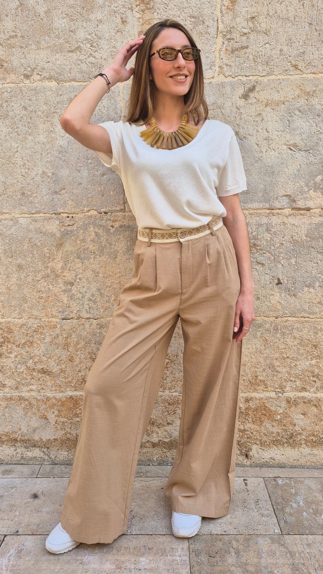PANTALON MORANGO CAMEL
