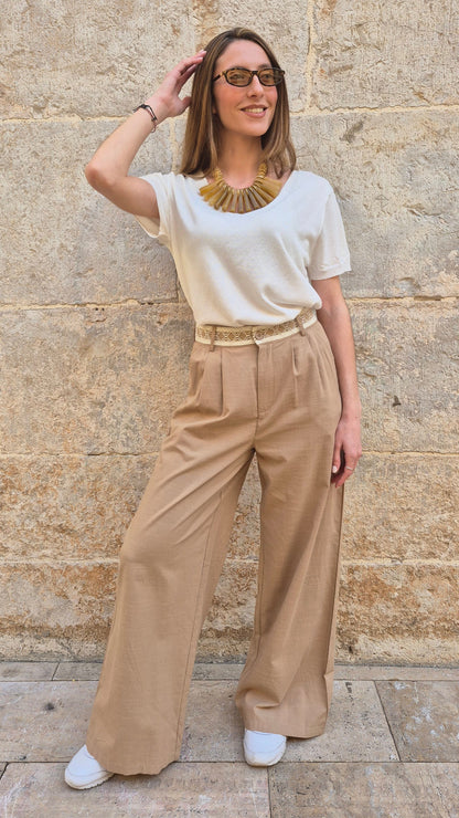 PANTALON MORANGO CAMEL