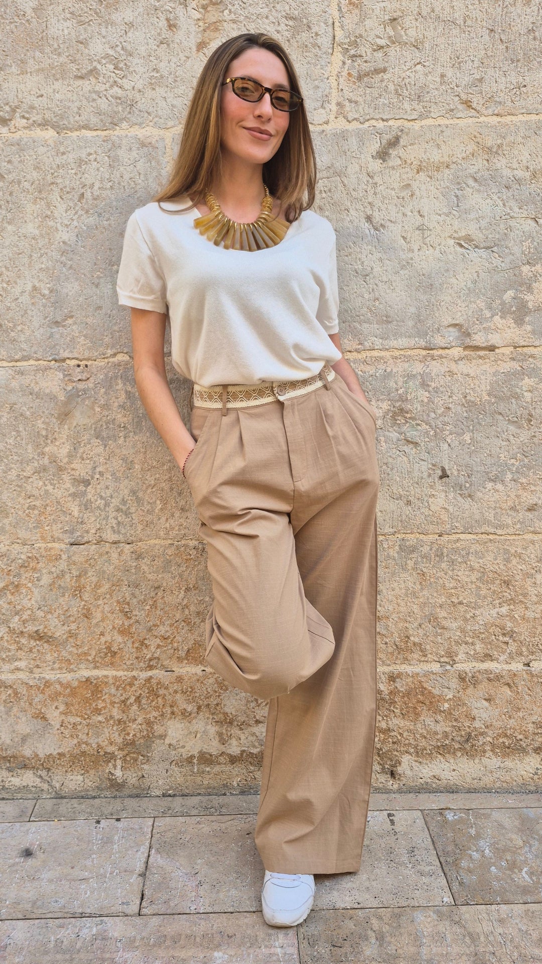 PANTALON MORANGO CAMEL