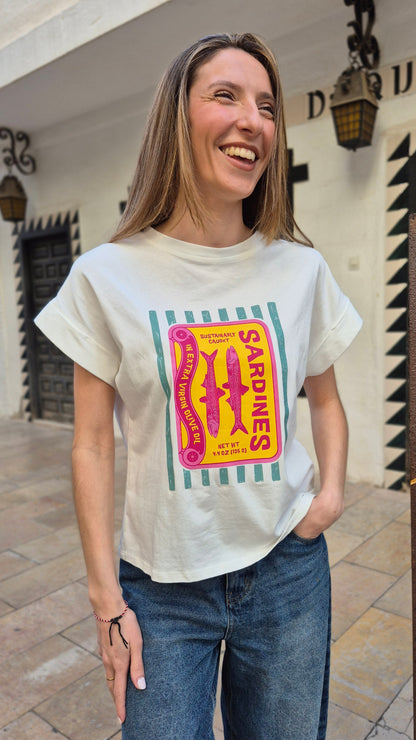 CAMISETA SARDINES
