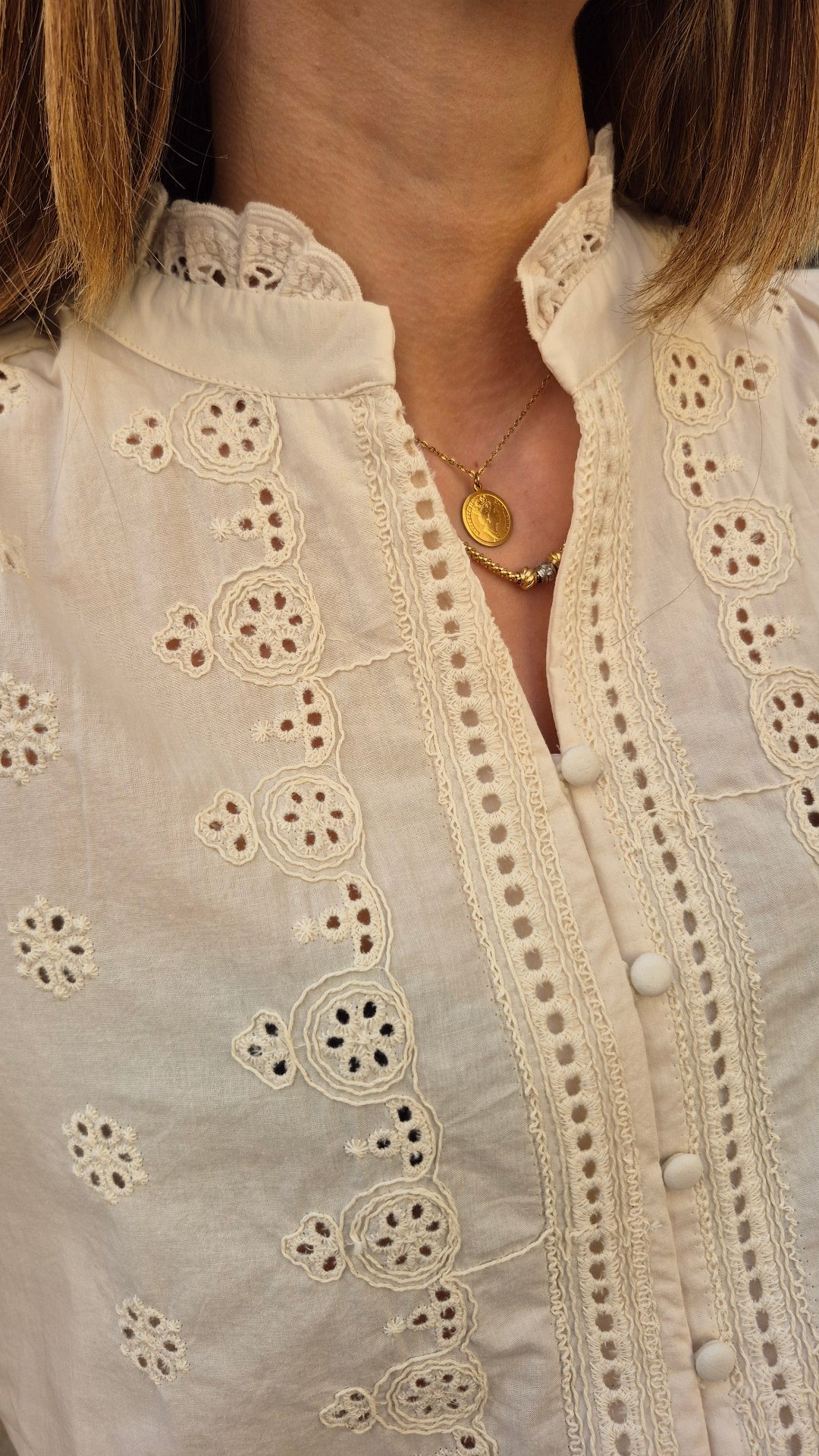 CAMISA TOSCANA BEIGE