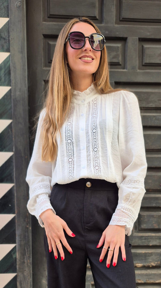 CAMISA BORDADA ITZIAR