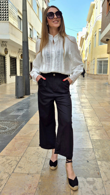 CAMISA BORDADA ITZIAR