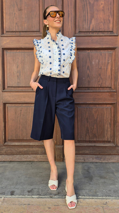 BERMUDAS STYLE AZUL MARINO