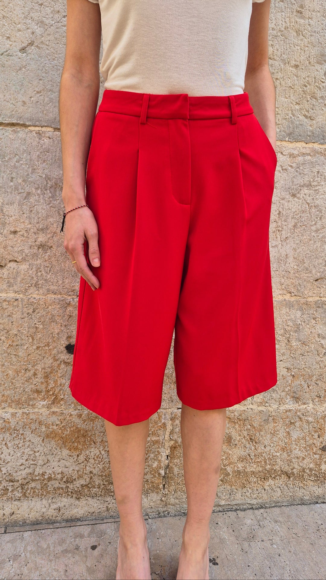 BERMUDAS STYLE ROJO