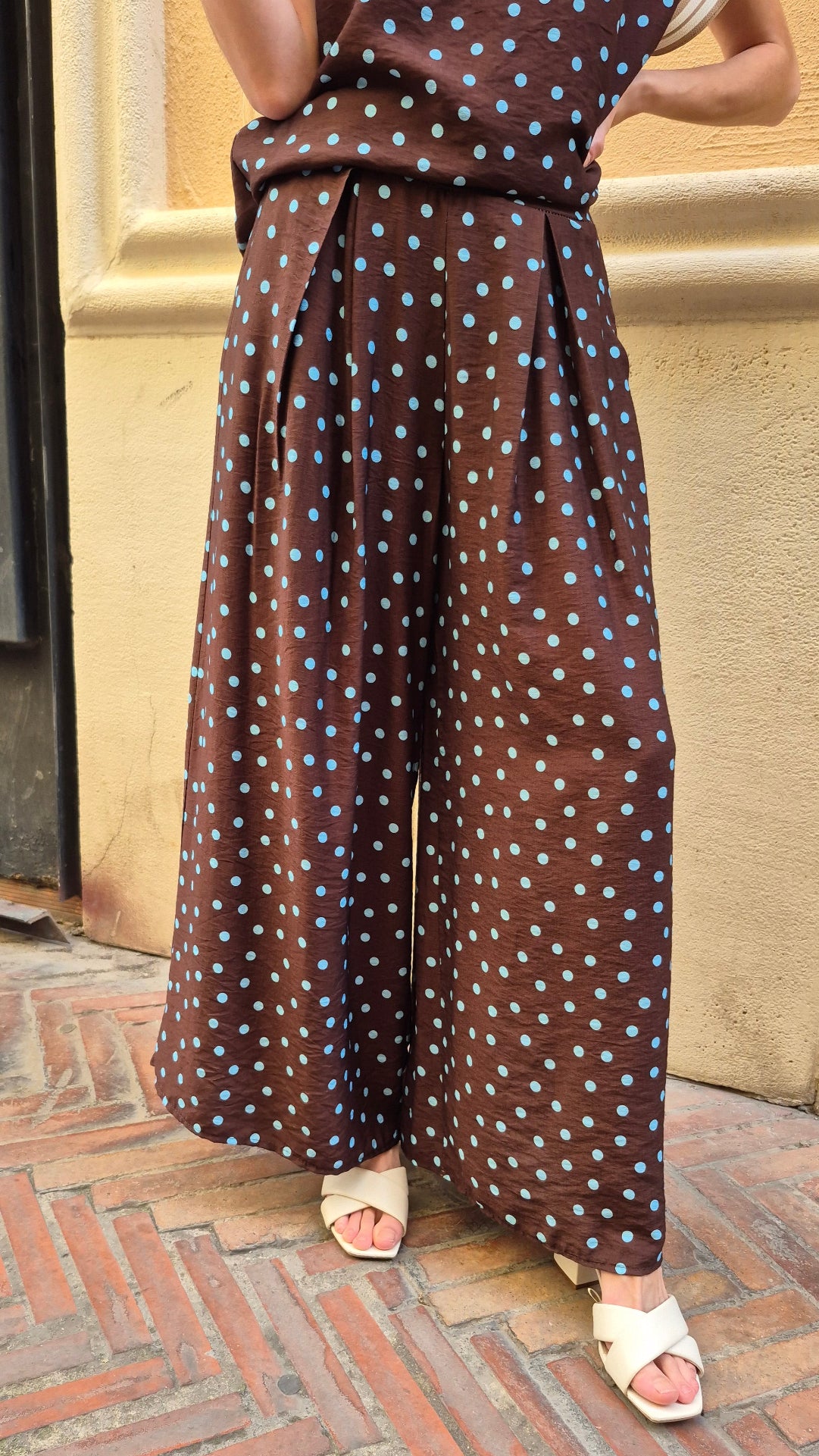 PANTALÓN LUNARES (CHOCO)