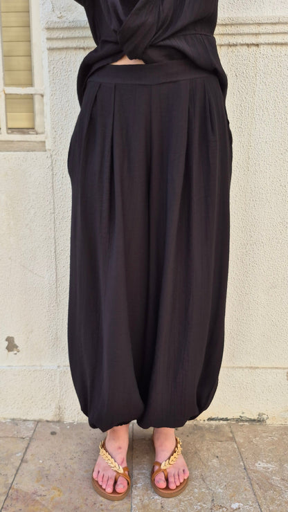 PANTALÓN BALLOON NEGRO
