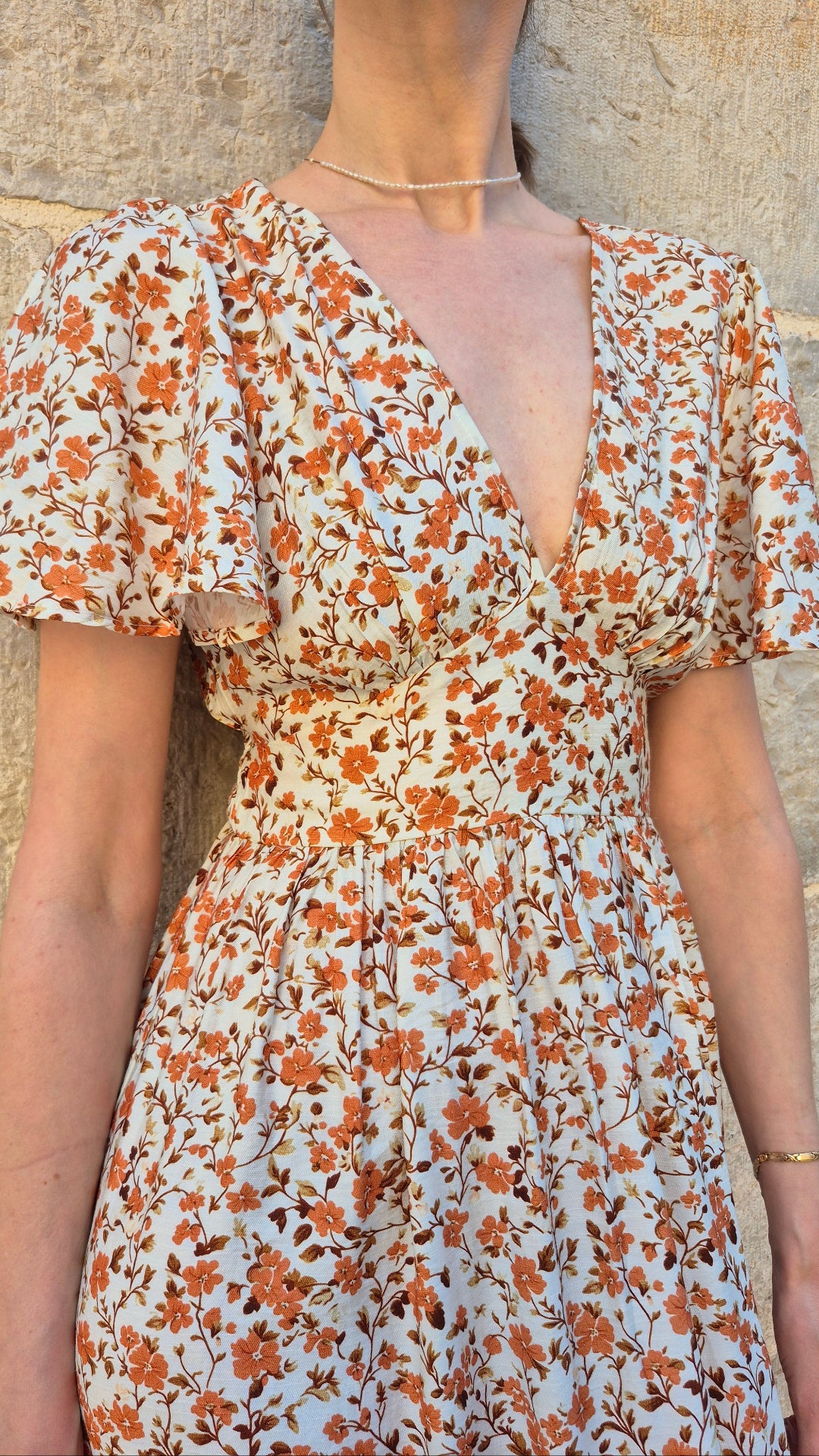 VESTIDO LARGO FLORES