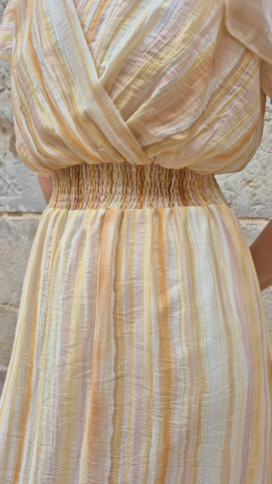 VESTIDO FRUNCE MALENA