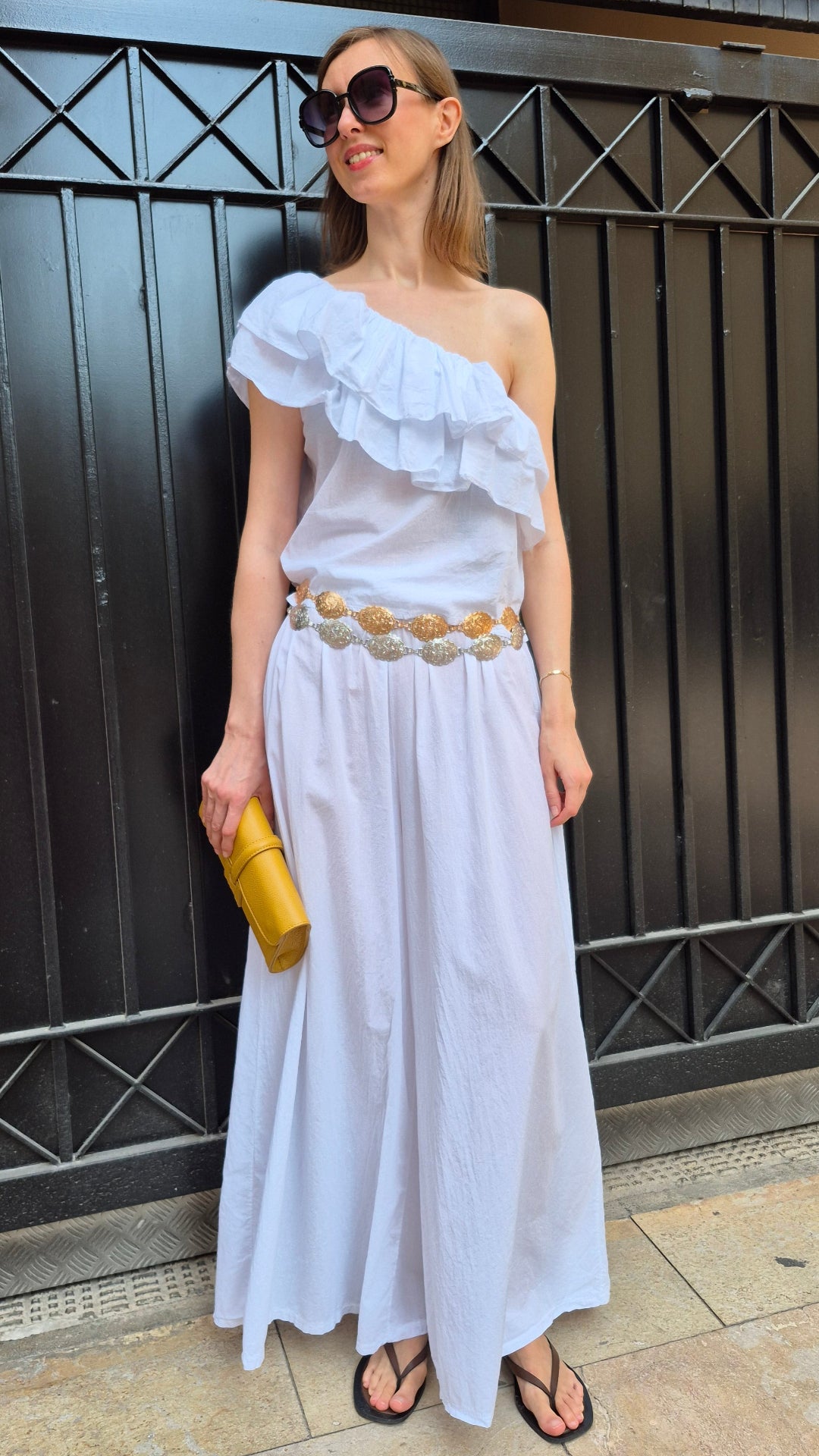 PANTALÓN PATA ANCHA CARMINA (BLANCO)